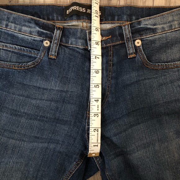 EXPRESS Girlfriend Jeans | sz 0 - Picture 5 of 6